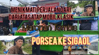 PERJALANAN DARI PORSEA KE SIGAOL‼SEPANJANG JALAN DIPENUHI MAKAM MEWAH ORANG BATAK