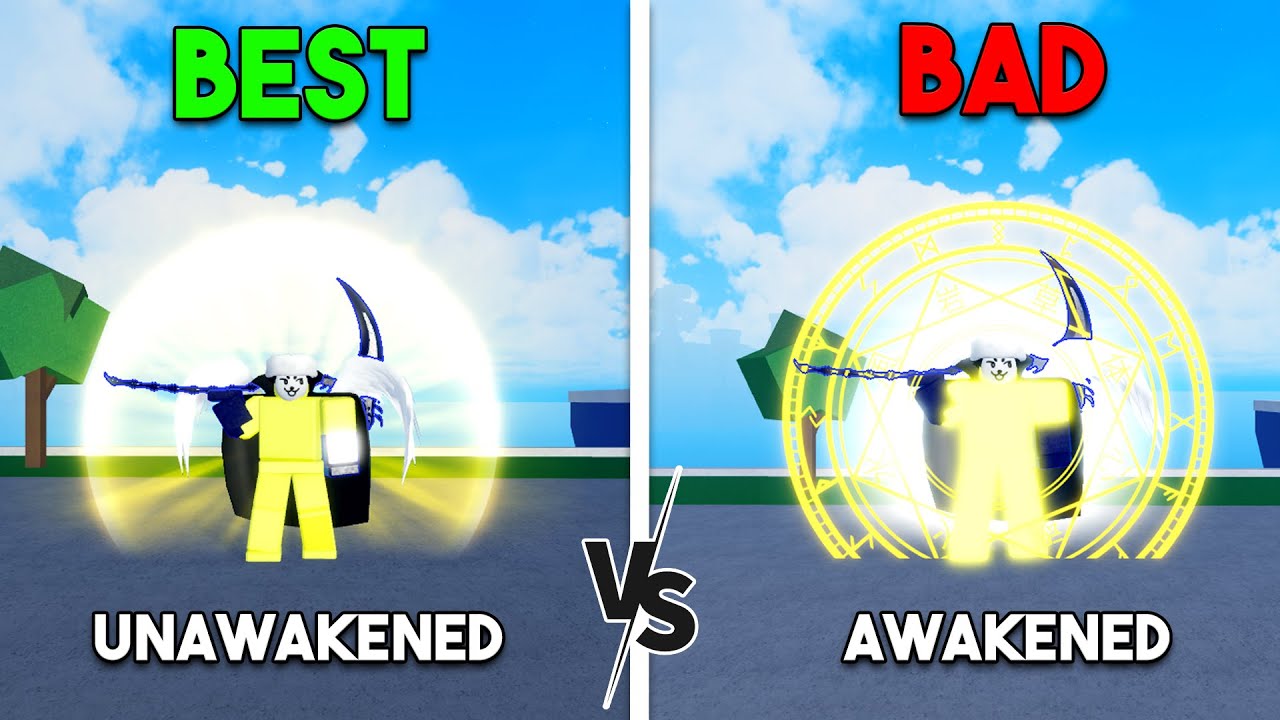 What is better awakened buddha blox fruit main only or awakened