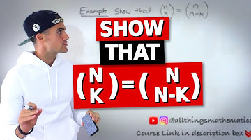 Math 1228 (Western University) - Combinatorics Proof Dealing with Combinations & Permutations