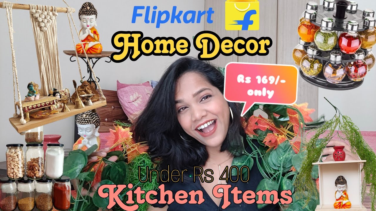 *CHEAP* Home Decor🏠 & Kitchen items UNDER RS 400/ ONLY FLIPKART