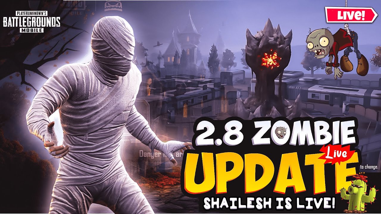 BGMI LIVESTREAM  2.8 New Update With LIVESHAILESH #Bgmi #bgmilive #liveshailesh #ipadprom2