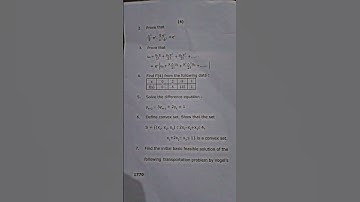 MATHS PAPER FOR BSC 6TH SEM IN NUMERICAL ANALYSIS & OPERATION RESEARCH😊❤️✍️@maths_world_official