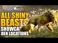 Hogwarts legacy  all shiny beasts  where to find beast den locations