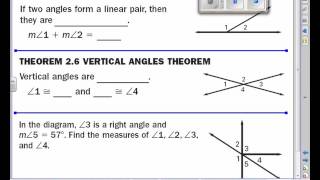 Angle Pair Proofs
