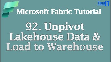 Unpivot Lakehouse Data & Load to Warehouse | Microsoft Fabric Tutorial