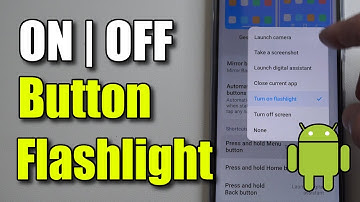 How to ON or OFF the Flash Light Quickly with Button on Android Phone (Best Method)