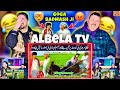 Albela tv village connection goga pasroori and saleem albela comedy act in village  reacthub