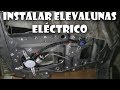 Cómo instalar un kit de elevalunas eléctrico (ventanillas eléctricas)