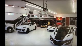 CHECK OUT THIS INSANE CUSTOM GARAGE!!!