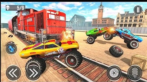 Monster Truck Racing Games Transform Robot Car Games " Desert"Android Gameplay Video #2023