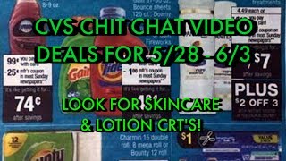 Cvs Chit Chat Video For Deals 528 - 63 Check Those Crts