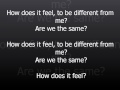 Avril Lavigne How Does It Feel (Lyrics on Screen)