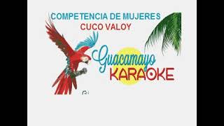 Cuco Valoy -  Competencia de Mujeres - karaoke