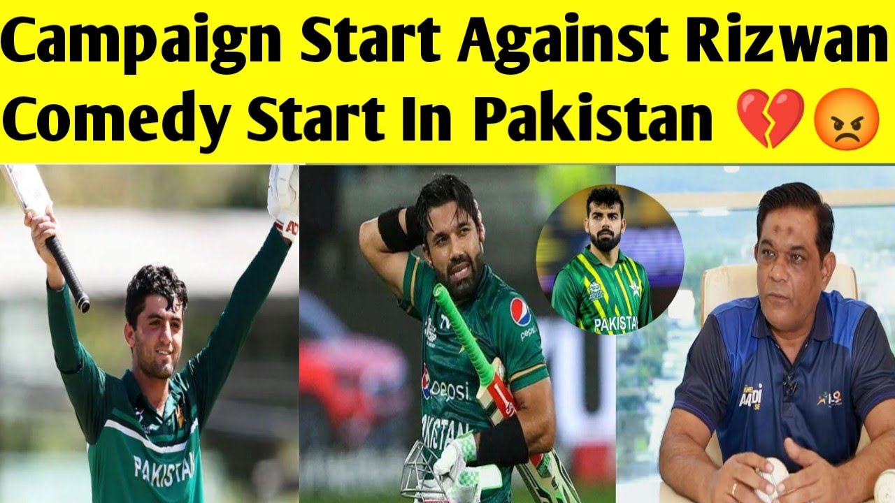 Pakistan Razwan Rant Campaign Start Against Rizwan Comedy Start In Pakistan - YouTube