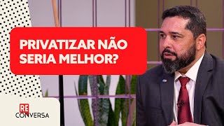 Fabiano dos Santos, presidente do Correios: também nos de serviços público | Cortes do Reconversa