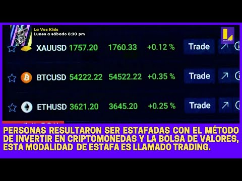 Personas Resultaron Ser Estafadas Con El Método De Invertir En Criptomonedas.