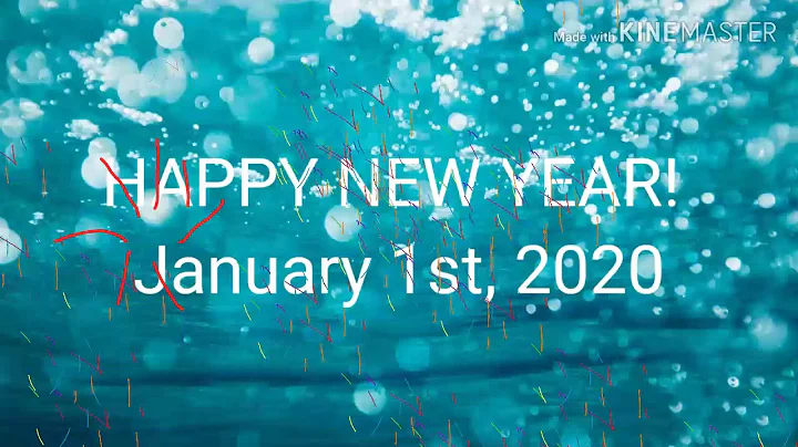 HAPPY NEW YEAR!!!! from Anthony Satterfield!
