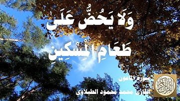 107 محمد محمود الطبلاوي - سورة الماعون