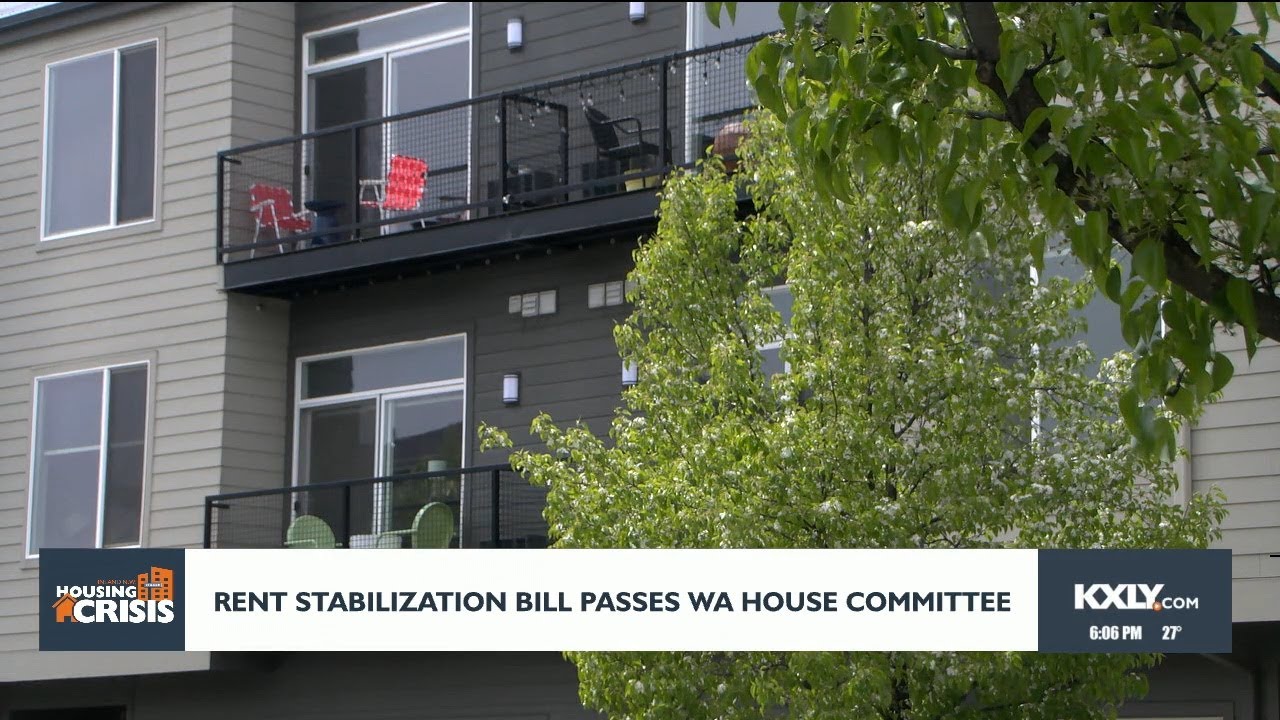 Rent stabilization bill passes WA House Committee - YouTube