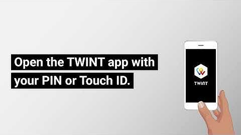 Make TWINT payments at cash registers