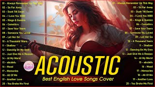 Sweet Cover English Acoustic Love Songs Playlist 2024 ❤️ Soft Acoustic Cover Of Popular Love Songs screenshot 3