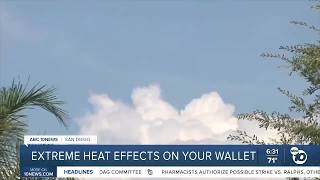 "Heatflation": Extreme heat effects on your wallet