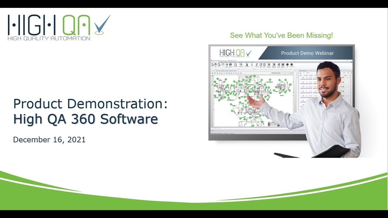 High QA Product Demonstration Webinar December 16, 2021 YouTube