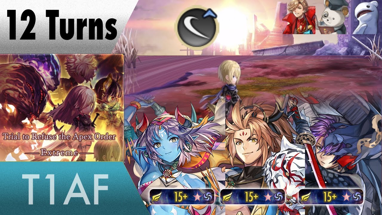 Another Eden - Trial to Refuse the Apex Order EX stage 4 (Fugen Itto-Ryu Slash Team 12T)