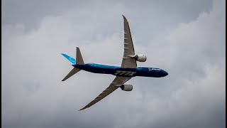 Boeing 73710 and 7779 Take to the Skies for the Paris Air Show Flying Display