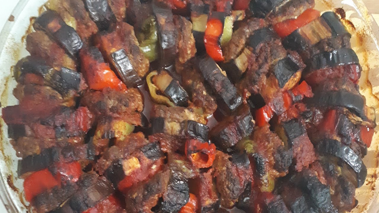 PRATİK KEBAP TARİFİ – FIRINDA PATLICAN KEBABI – AKŞAM YEMEĞİ PRATİK KEBAP TARİFİ – FIRINDA PATLICAN KEBABI – AKŞAM YEMEĞİ