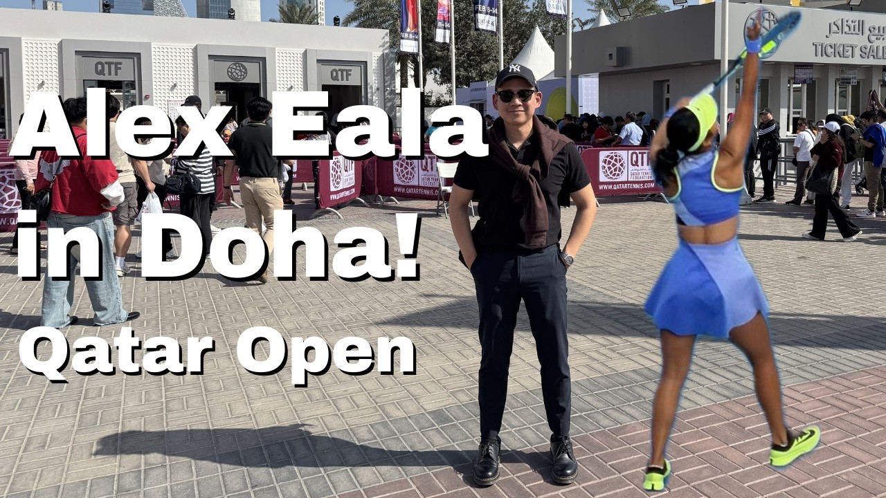 Alex Eala in Doha, Qatar - YouTube