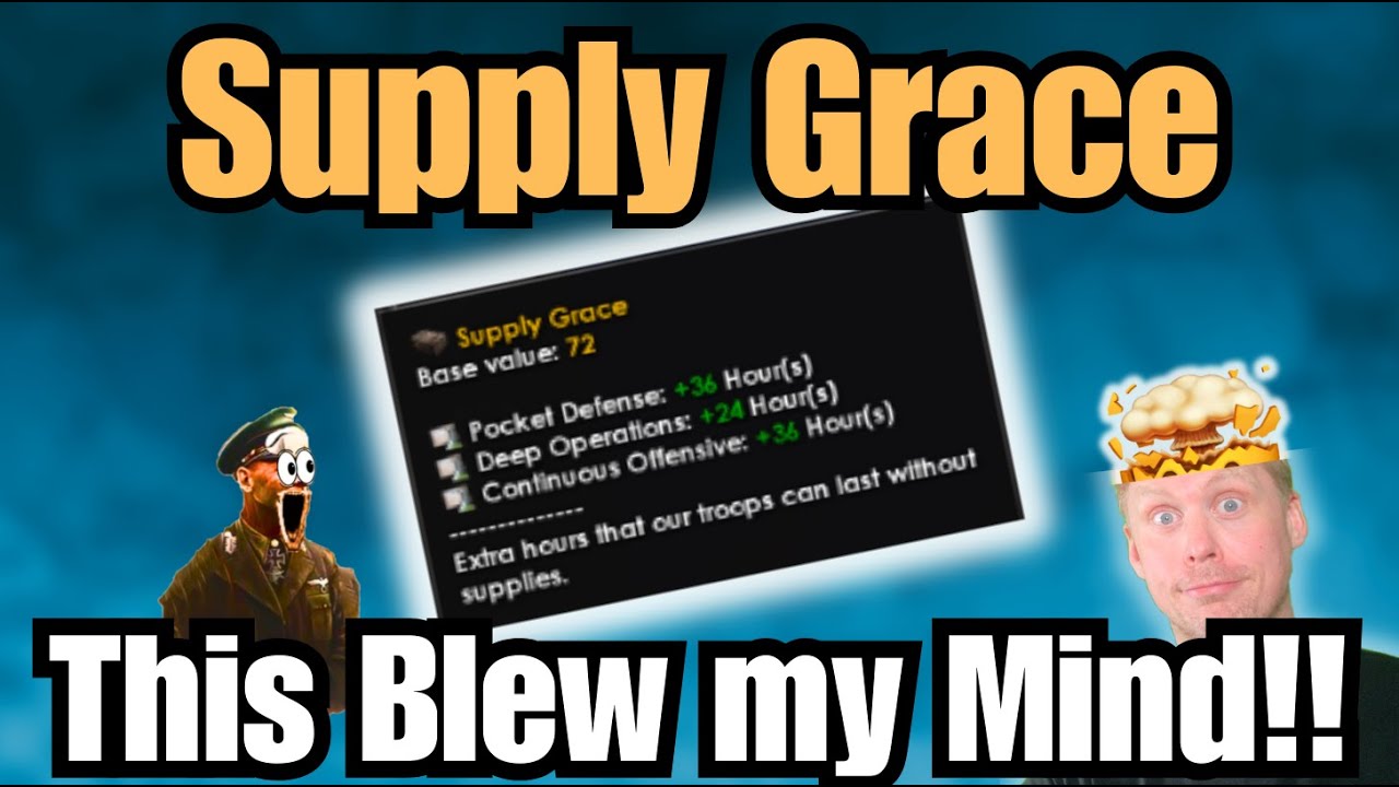 Supply Grace is not what you think - HOI4 Guide - YouTube