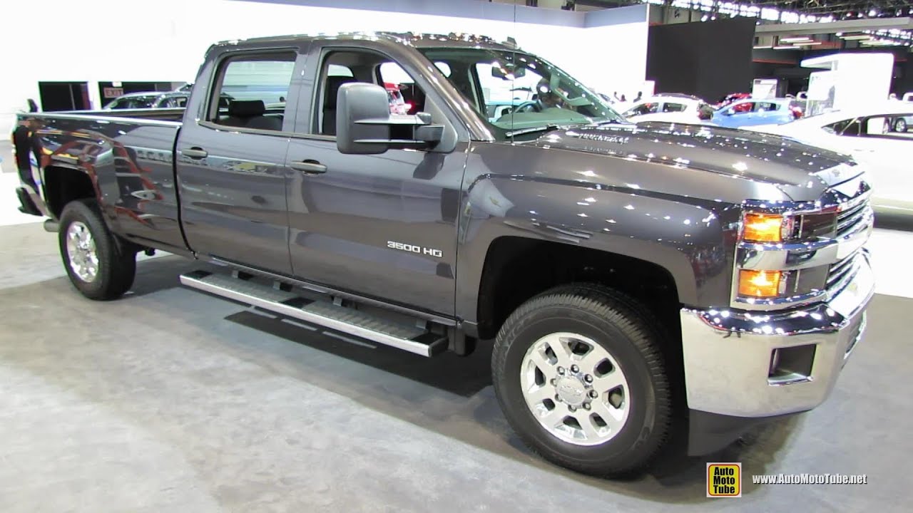 2015 Chevrolet Silverado 3500 Hd Exterior And Interior Walkaround 2014 Chicago Auto Show