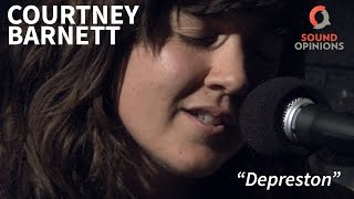 Video thumbnail of "Courtney Barnett performs "Depreston" (Live on Sound Opinions)"