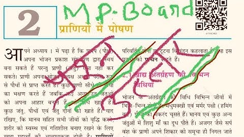 Class 7th Science Chapter 2: प्राणियों में पोषण - प्रश्न-उत्तर NCERTScience Nutrition in Animals