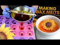How I Make and Package Sunflower Wax Melts | MO River Soap