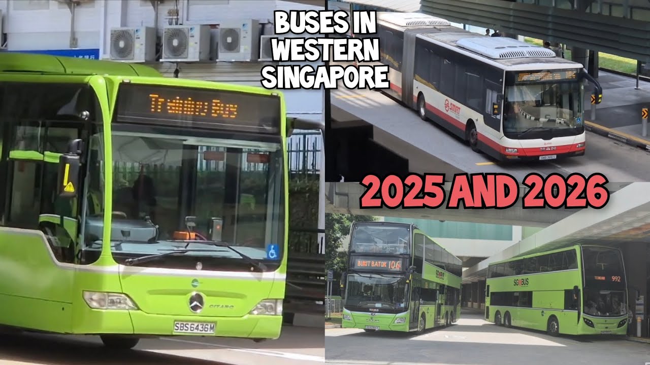 Buses In Western Singapore, 2025 and 2026