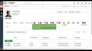 Vtiger Drag and Drop Docs