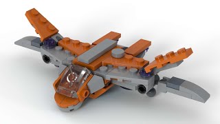 Lego 30525 The Guardians' Ship Speed Build Studio Bricklink LDD by PLegoBB