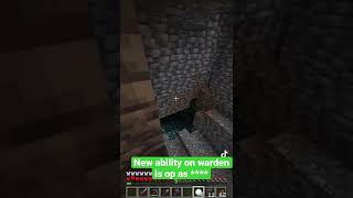 Snapshot 22w15a makes the Minecraft warden op with the new sonic boom ability