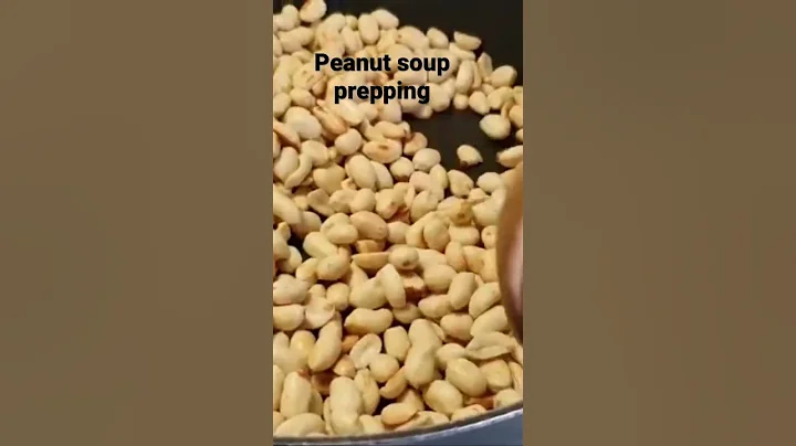 Nigerian peanut soup recipe prepping #shorts #shortsfeed #peanutsoup #nigeriafood