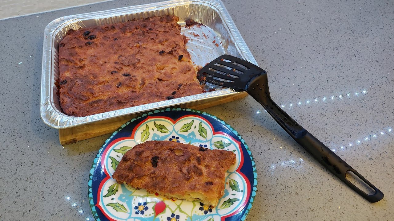 COMO HACER BUDIN DE PAN FRANCES HOW TO MAKE BREAD PUDDING YouTube