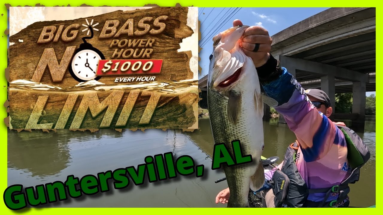 Native Watercraft: No limit, Big Bass, Lake Guntersville I caught a nice one!