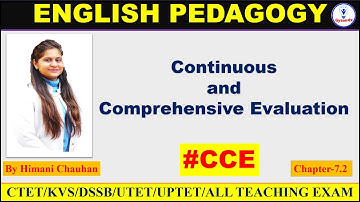 CCE Full Form | Continuous and Comprehensive evaluation