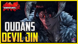 T8 ▰ Qudans Devil Jin Getting Serious!!!【Tekken 8】