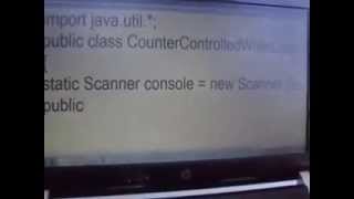 Java Programming - Repetition