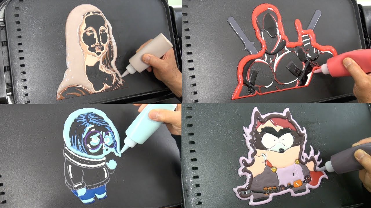 Most Difficult Pancake Art Ever Created | Max Speed | Perfect Flip