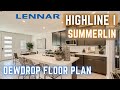 Dewdrop at Highline by Lennar Homes | Redpoint Square | Summerlin, Las Vegas | $517,990 | 1,760ft