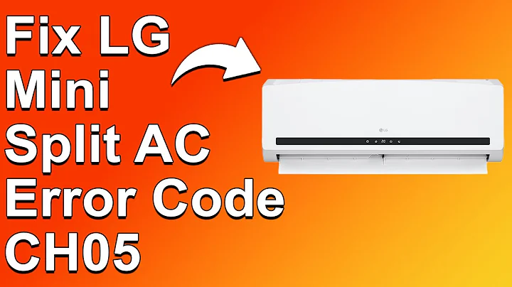 LG Mini Split AC Error Code CH05 (Communication Error - Why It Happens And How To Fix The Error)