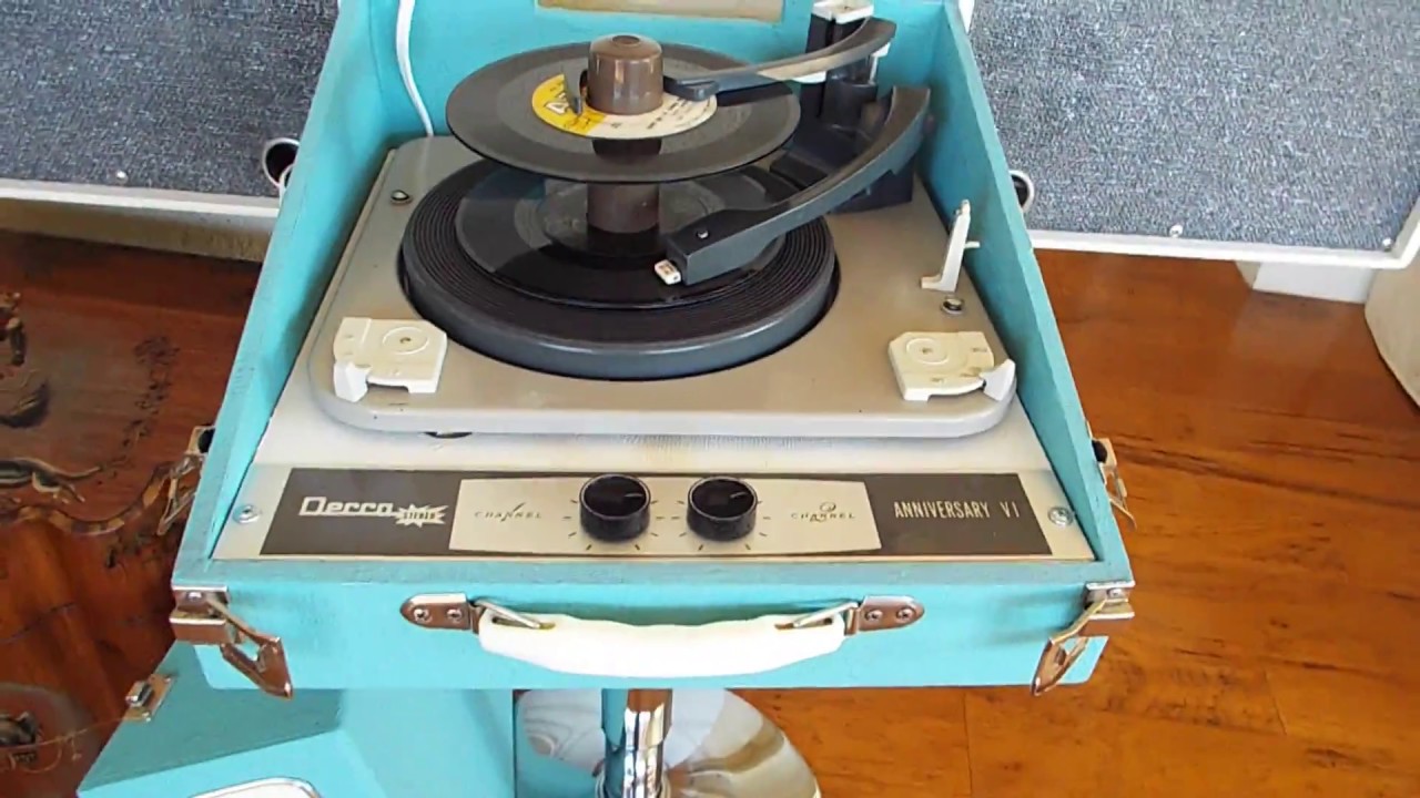 Decca Stereo Record Player Playing A Stack Of 45 RPM Records YouTube Decca Stereo Record Player Playing A Stack Of 45 RPM Records YouTube